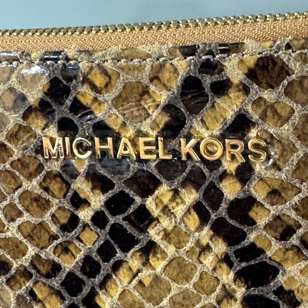 Michael Michael Kors Python Skin Embossed Small C… - image 4
